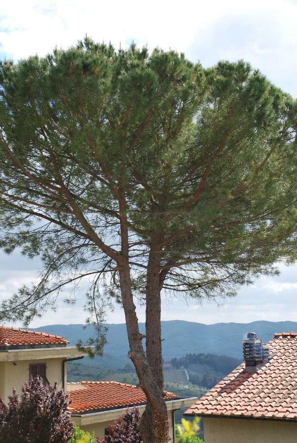 Casa Ai Pini Lägenhet Panzano in Chianti Exteriör bild